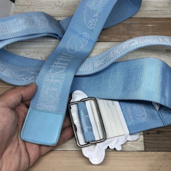 NEW Vintage Sanrio Hello Kitty Angel Blue Bag Strap Name Tag - Picture 10 of 10